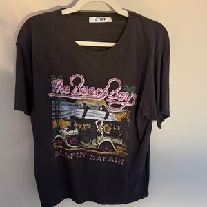 Anthropologie oversized graphic tee